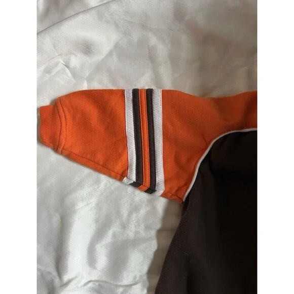Cleveland Browns NFL Romper / Coverall — Brown & Orange Vintage 24 Months - Picture 8 of 10